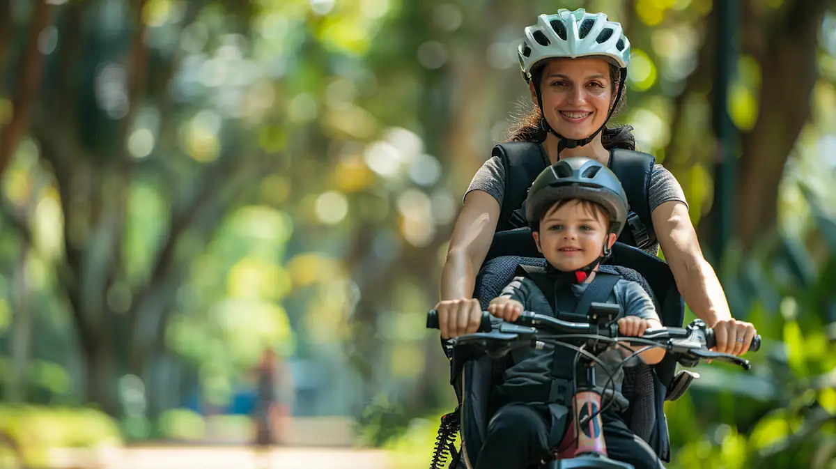 Como levar bebê na bicicleta com segurança