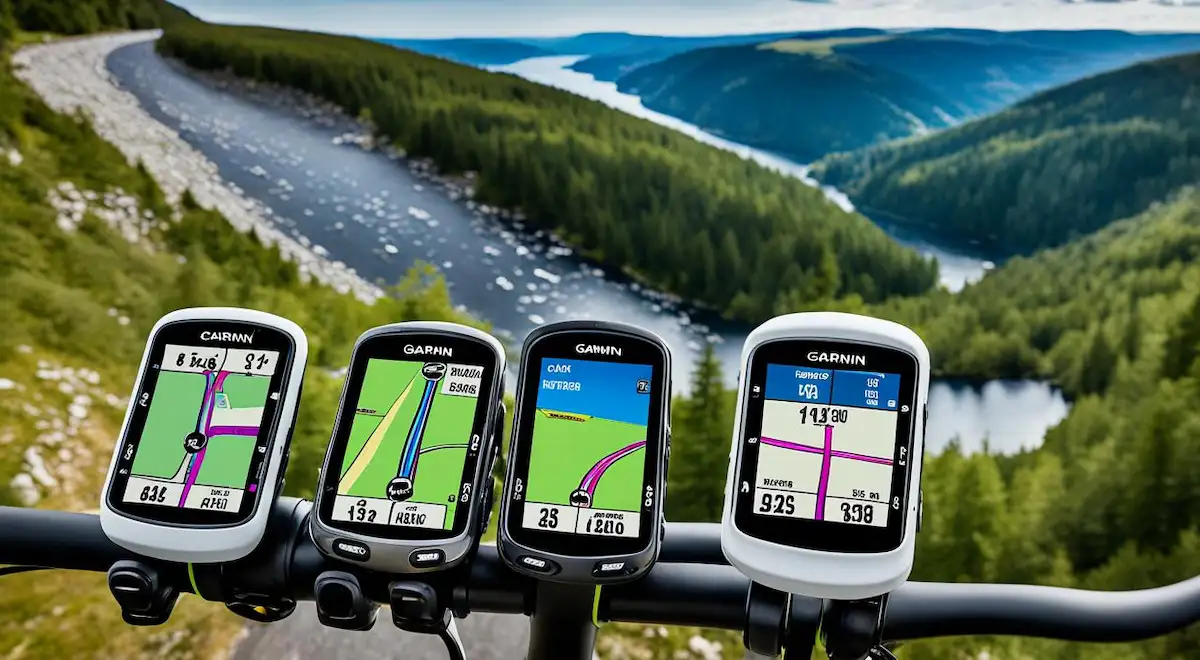Comparativo do GPS Garmin Edge para ciclistas